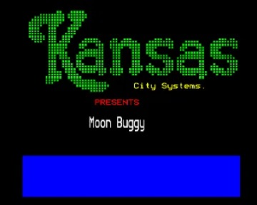 Moon Buggy (1985)(Kansas City Systems)[MOON] screen shot title